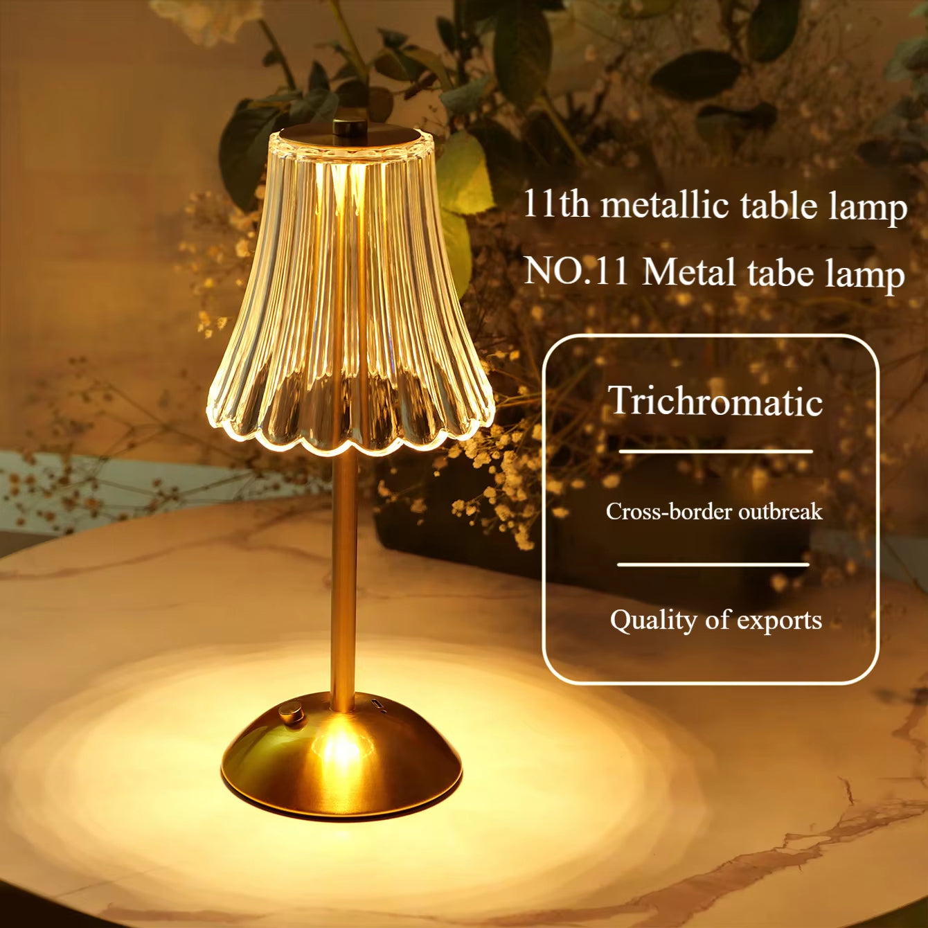 Luxury Diamond Crystal Lamp 