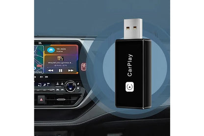 2-In-1 Wireless Car Dongle Connect Box Plug and Play USB Apple Carplay Android Auto Adapter