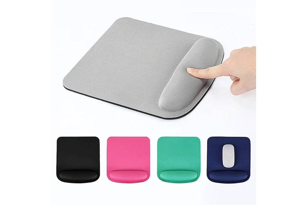 Gaming Mouse Pad Square Wristband Computer Laptop Game Cabinet Desk Pad Mouse Pad Solid Color Mouse Pad - Red