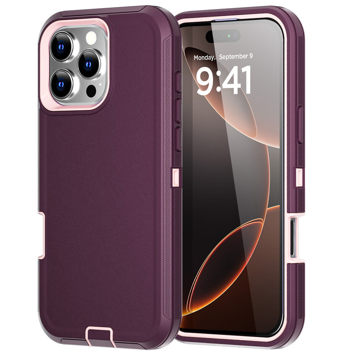 For Iphone 16 14 13 11 15 17 Pro Max 16E Case Rugged Shockproof Heavy Duty Cover